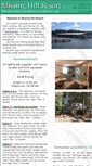 Mobile Screenshot of missinghillresort.com